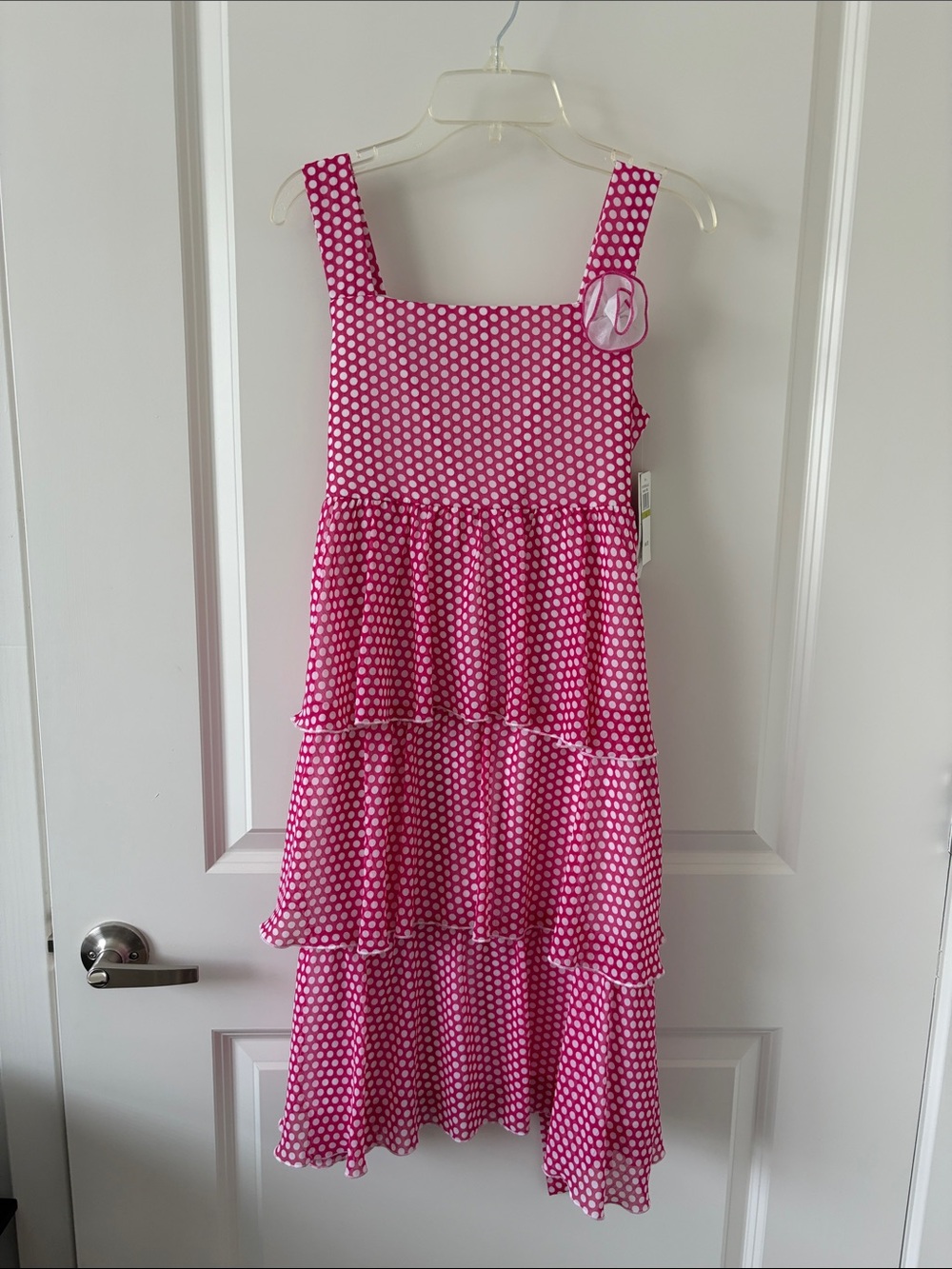 Pippa & Julie fancy polka dot ruffles dress